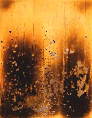 350x450 Yves Klein - Fire Painting