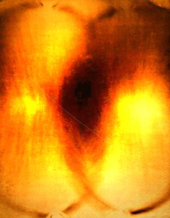 350x450 Yves Klein Fire Painting F36 1961 Fire Fine Art - Fire Painting Artist