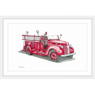 Fire Truck Painting at PaintingValley.com | Explore collection of Fire ...