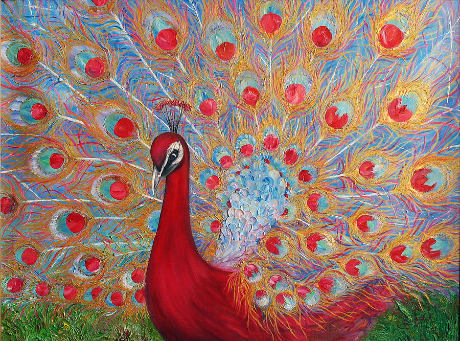 900x667 Firebird Painting By Svetlana Artemova - Firebird Painting