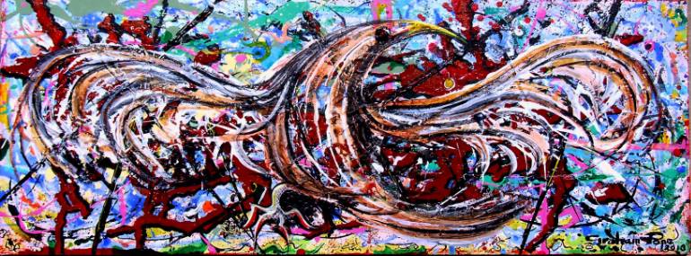 770x285 Saatchi Art The Firebird Painting By Graham Pope - Firebird Painting