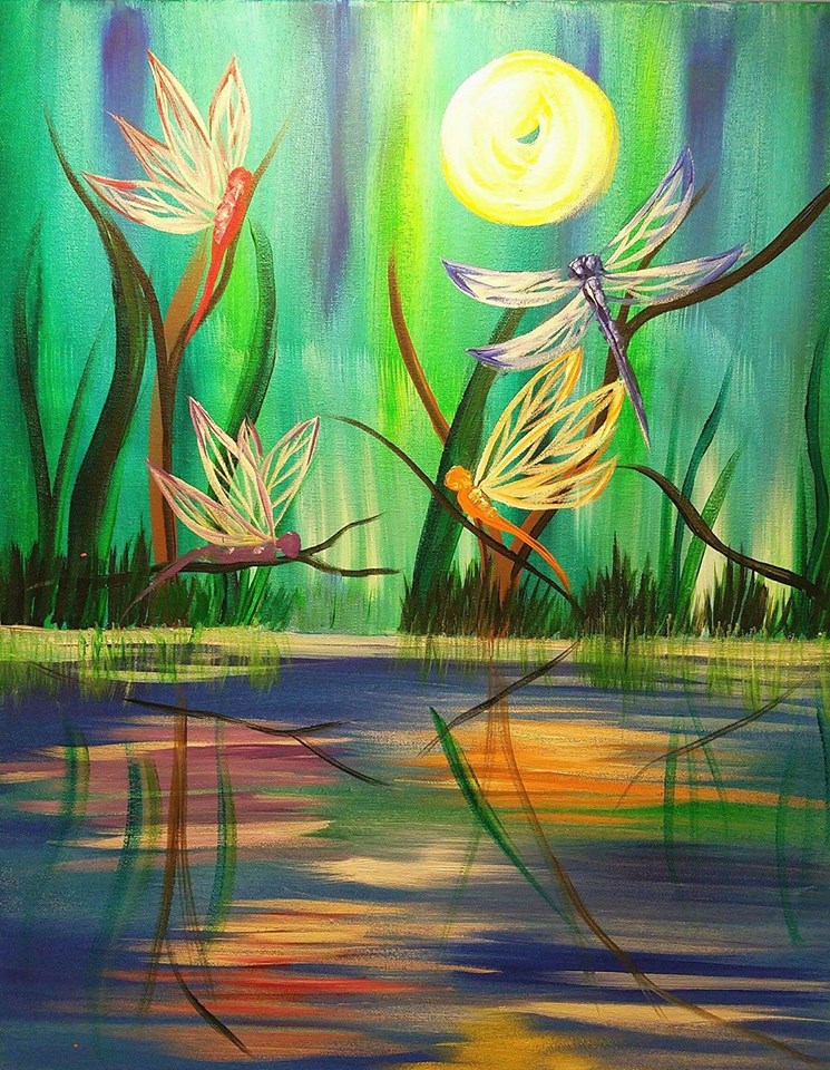 745x960 Firefly Dreams - Firefly Painting