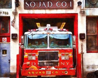 340x270 Firehouse Painting Etsy - Firehouse Painting