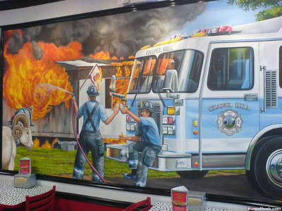 400x300 Mural - Firehouse Painting