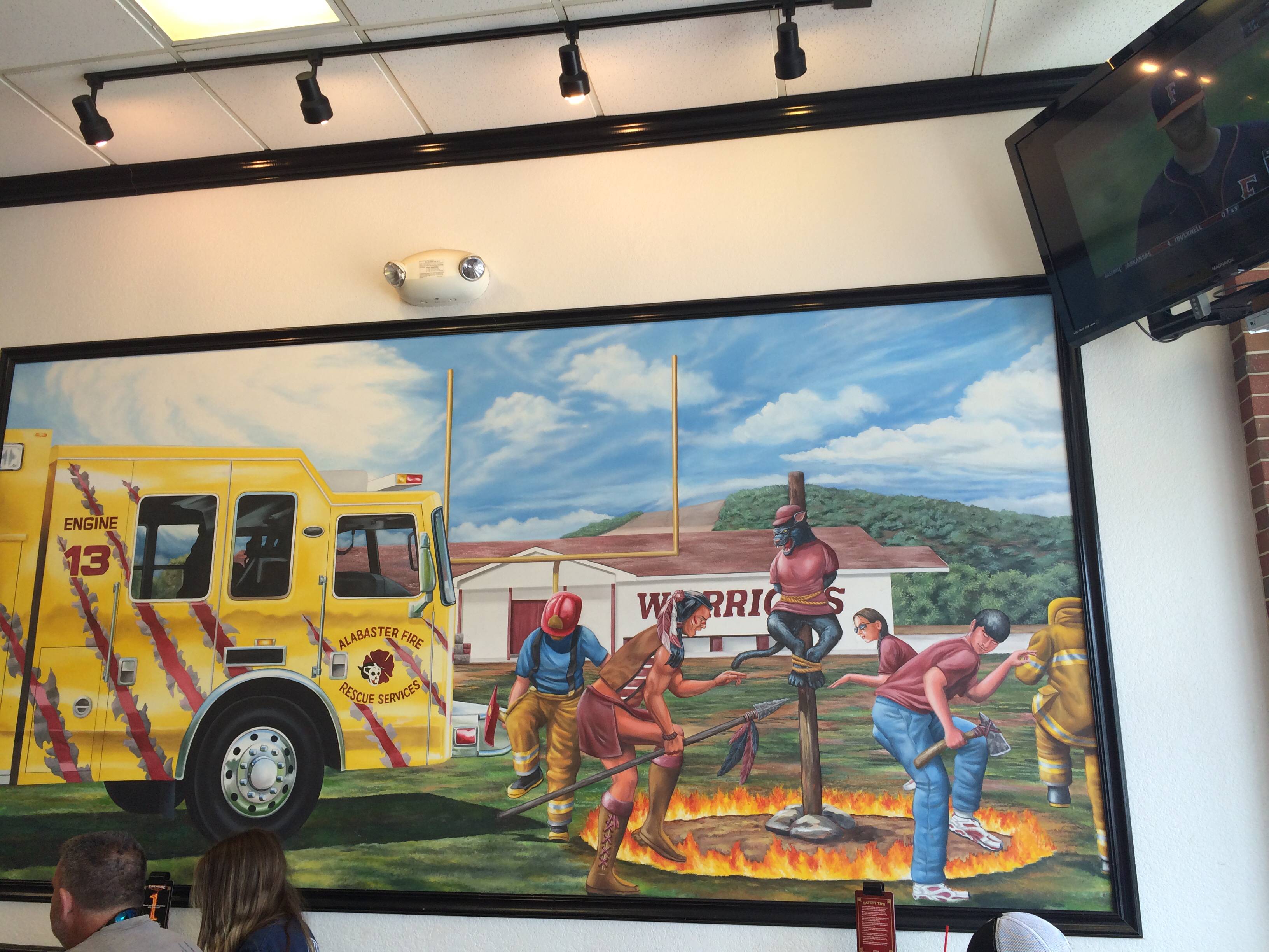 3264x2448 Painting - Firehouse Painting