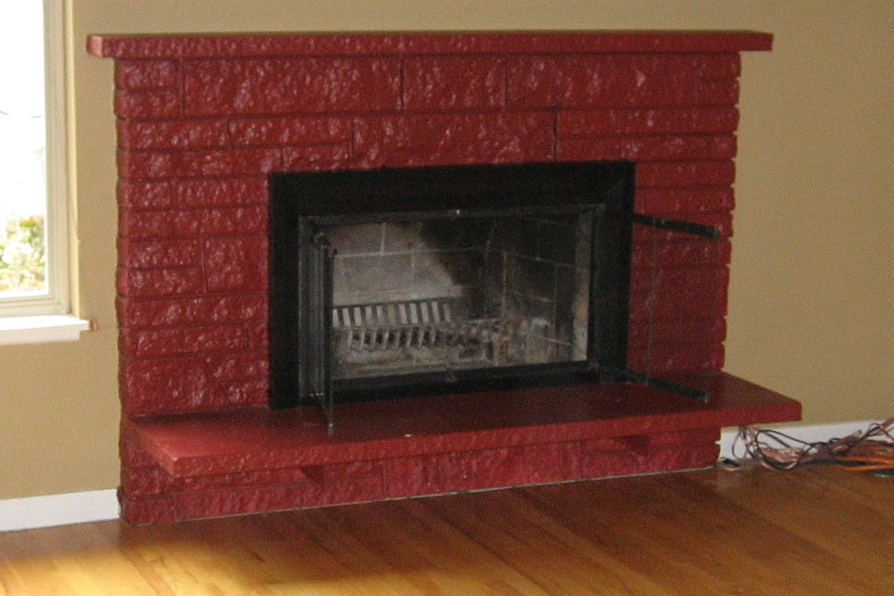 1280x853 Food, Wine, And Home How To Update An Ugly Fireplace On A Budget - Fireplace Painting
