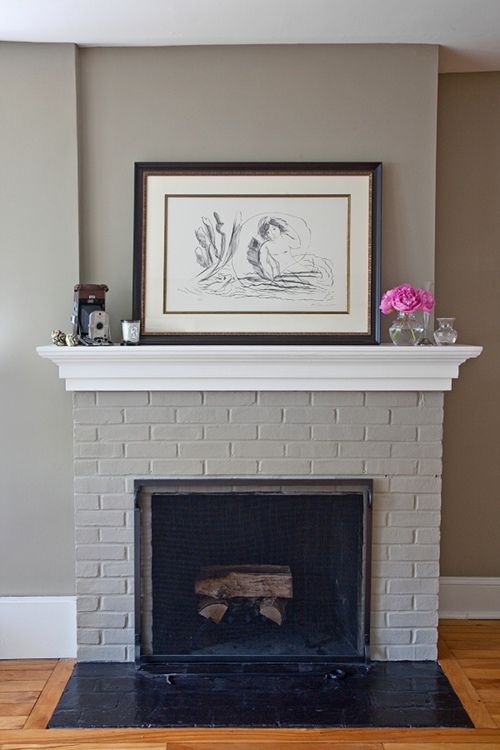 500x750 We Answer Wednesday - Fireplace Painting
