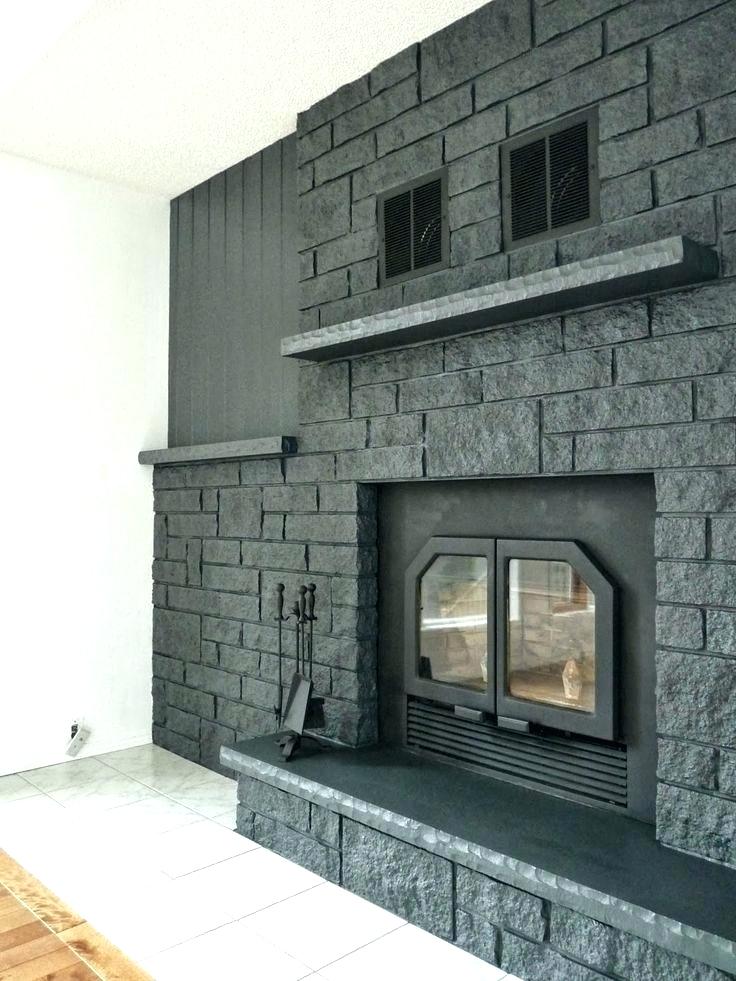 736x981 Best Paint For Brick Fireplace Riverbendlodge.co - Fireplace Painting