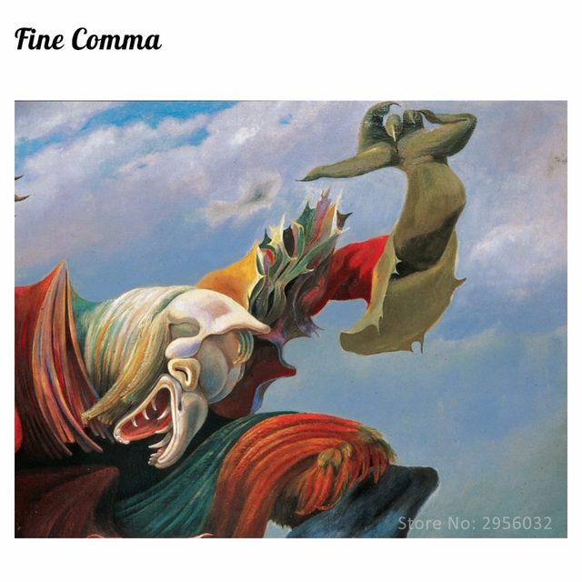 640x640 Online Shop The Fireside Angel (The Triumph Of Surrealism) L'Ange - Fireside Painting