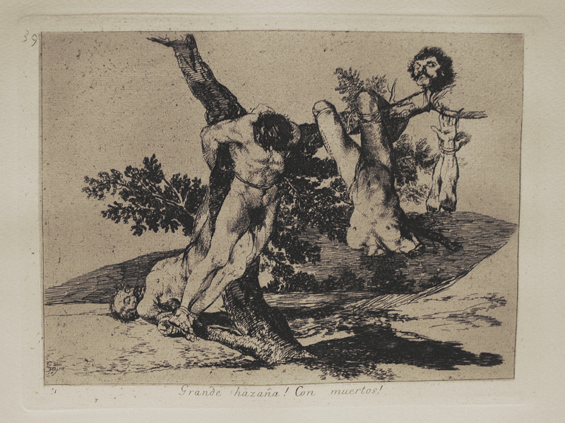 800x600 Francisco Goya Y Lucientes (Spanish, 1746 1828) Etchings - Firing Squad Painting