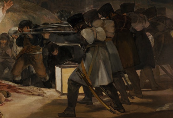 560x382 Goya, Third Of May, 1808 (Article) Spain Khan Academy - Firing Squad Painting