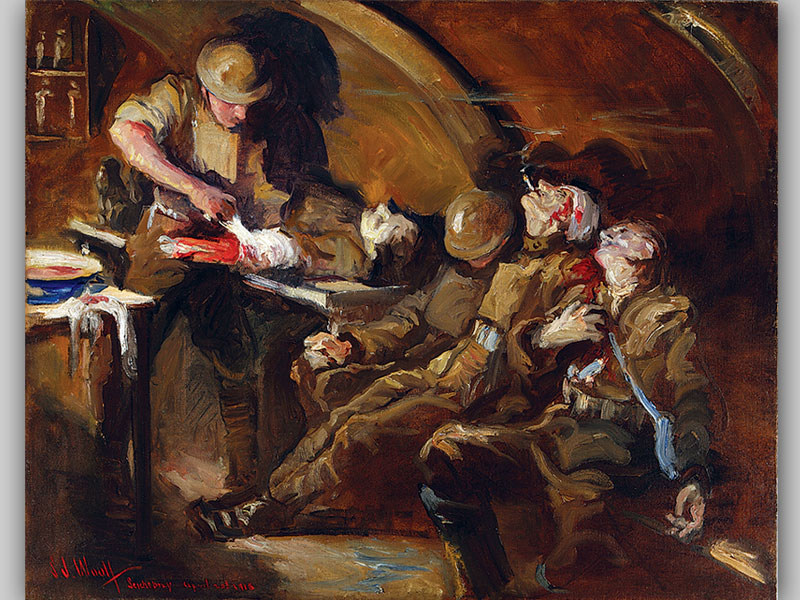 800x600 Army History Magazine, Spring 2015 Edition Center Of Military - First Aid Painting