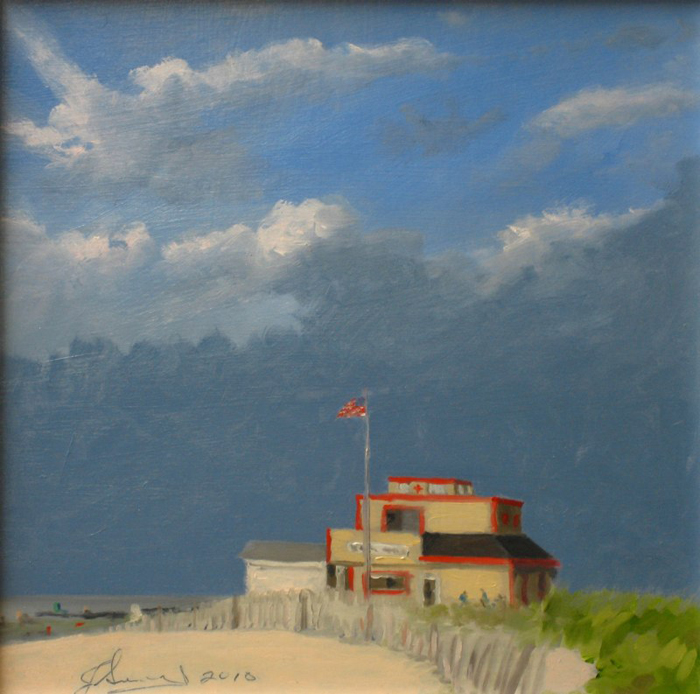 700x694 Sold Paintings Joe Sweeney Art - First Aid Painting