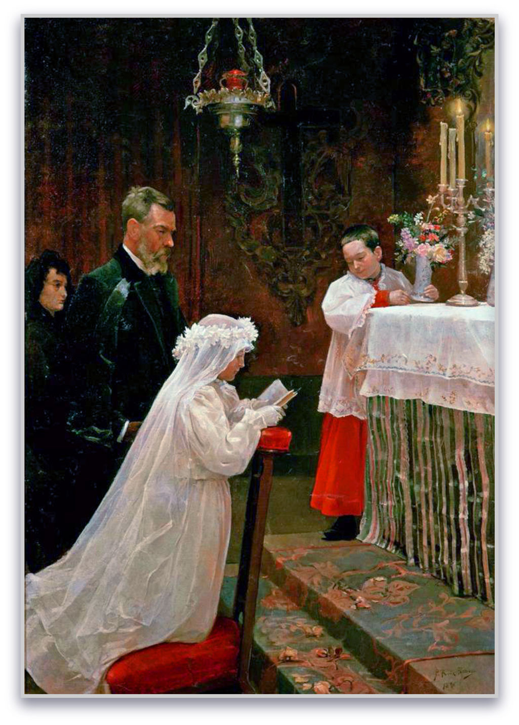 1025x1431 Pablo Picasso Amp Diagrams - First Communion Painting