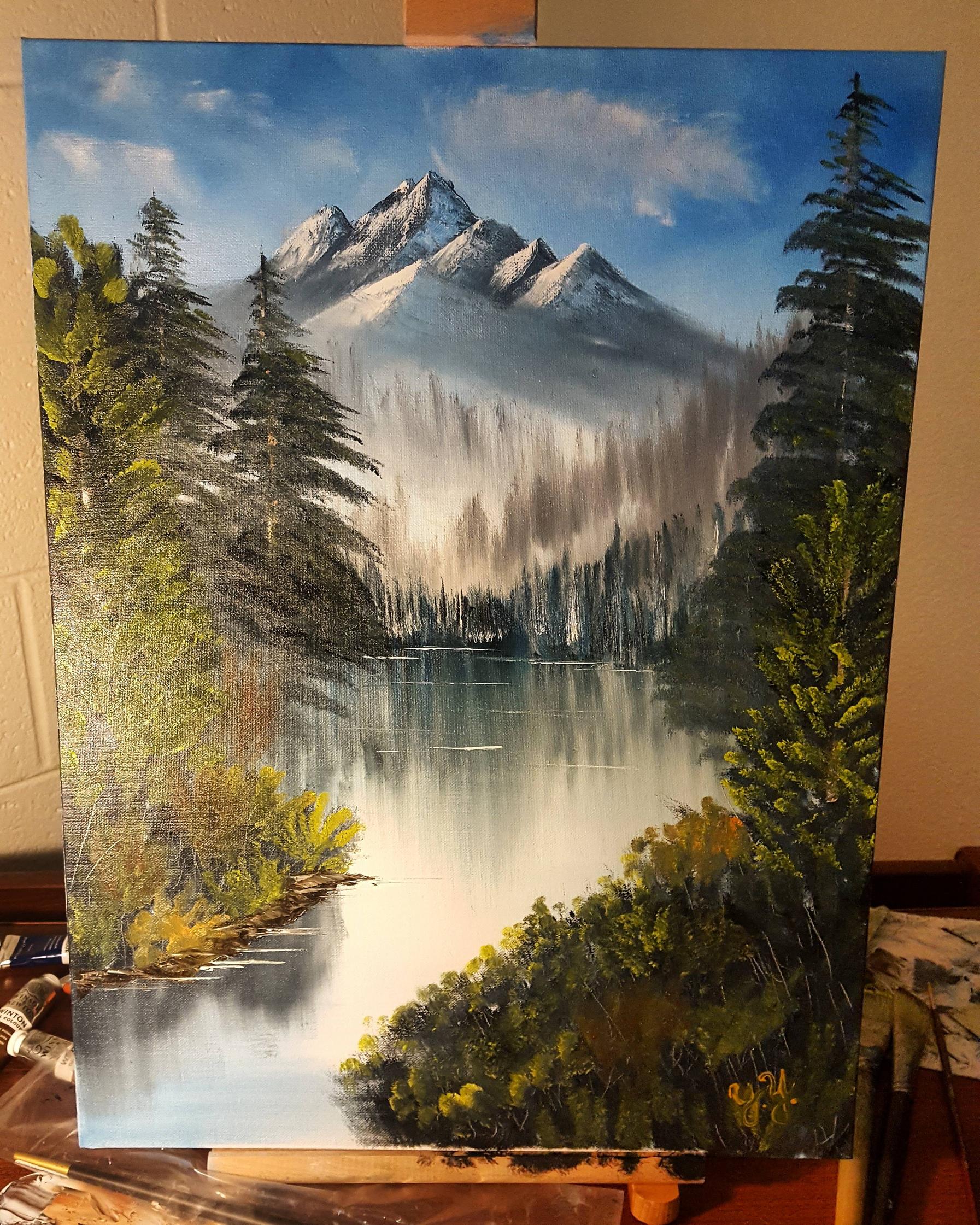 1793x2241 First Time Painting Ever Thanks To The Stickied Reddit Beginner'S - First Painting