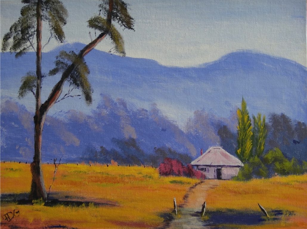 1030x770 Harolds First Painting - First Painting