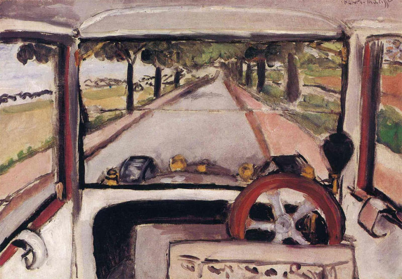 800x556 This Is The First Painting From A Driver's Pov Ever - First Painting