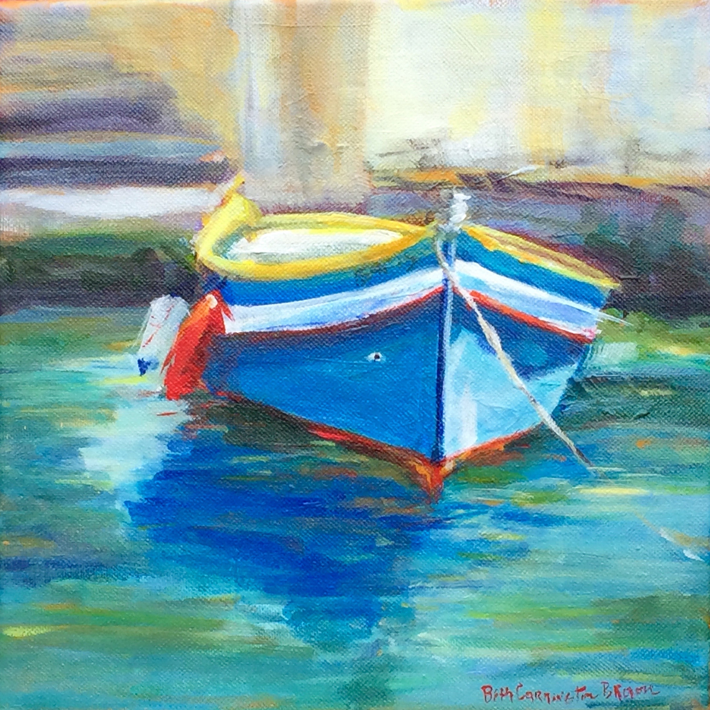 2354x2354 Beth Carrington Brown The First Paintings Of Malta - First Painting