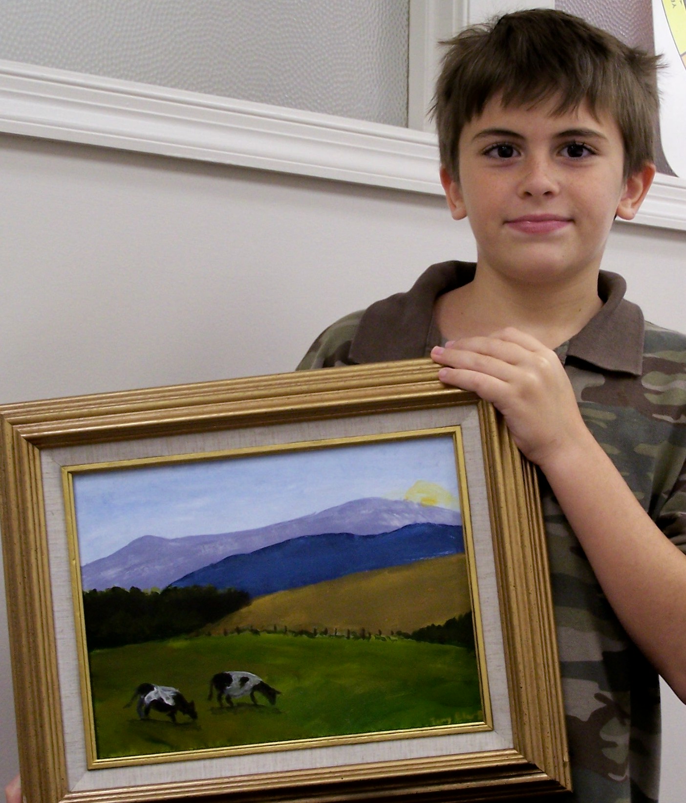 1404x1642 Childrens Class A Place For Learning - First Painting