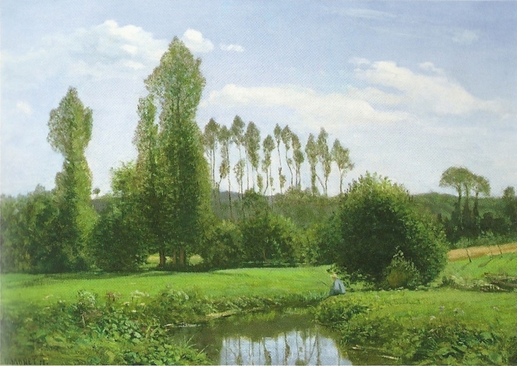 750x531 Claude Monet's Early Paintings About Famous Artists - First Painting