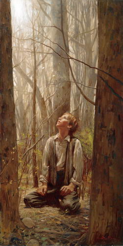 251x500 The First Vision The Great Curtain Raiser On The Dispensation - First Vision Painting