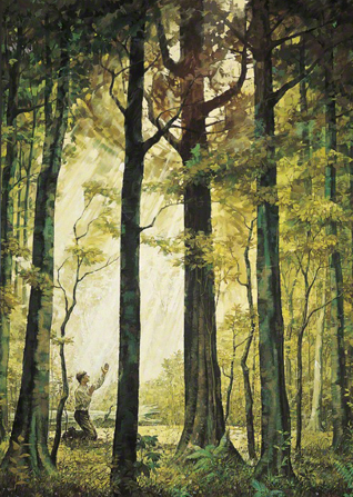 318x447 The First Vision - First Vision Painting