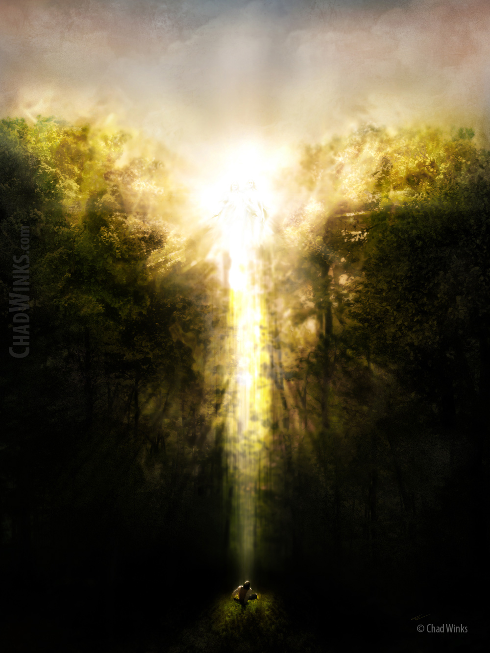 1000x1333 Everlds Pillar Of Light Joseph Smith First Vision Painting - First Vision Painting