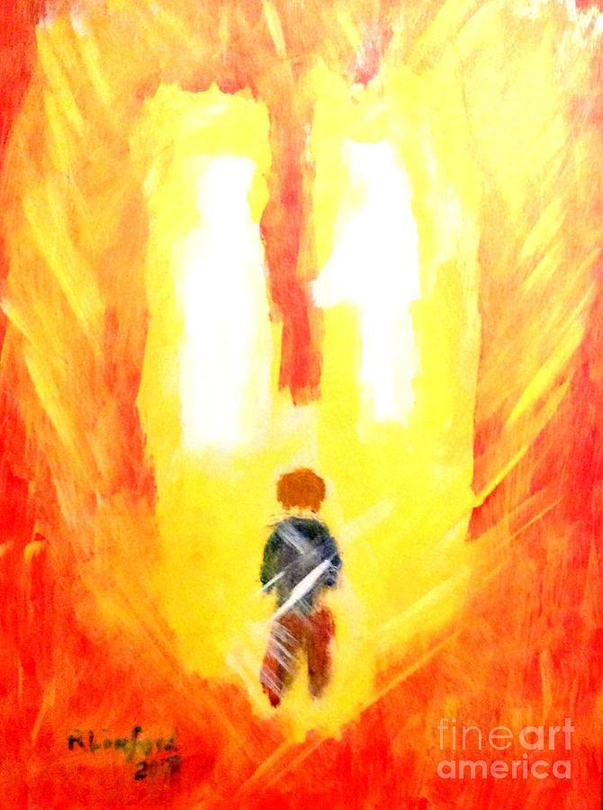 670x900 First Vision Of The Father And The Son To The Mormon Prophet - First Vision Painting