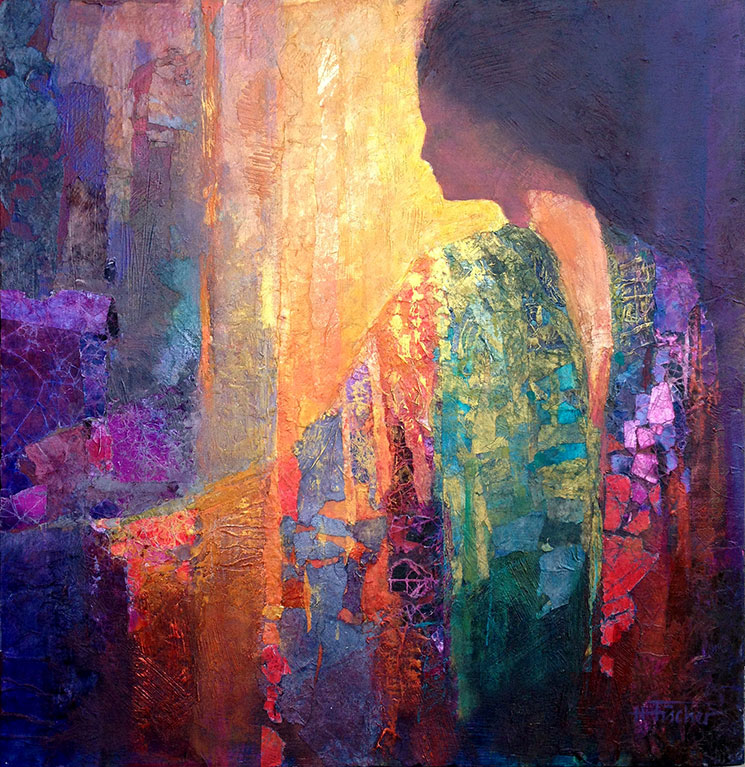 745x767 Muse By Hans Fischer - Fischer Painting