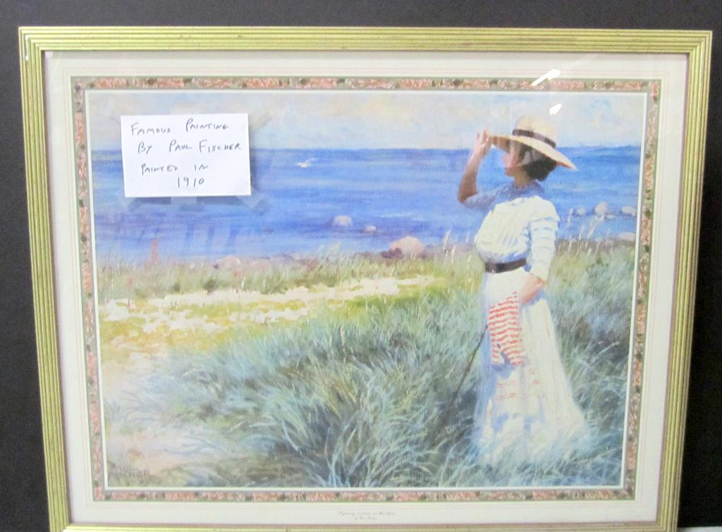 1024x755 Painting By Paul Fischer Circa 1910 - Fischer Painting