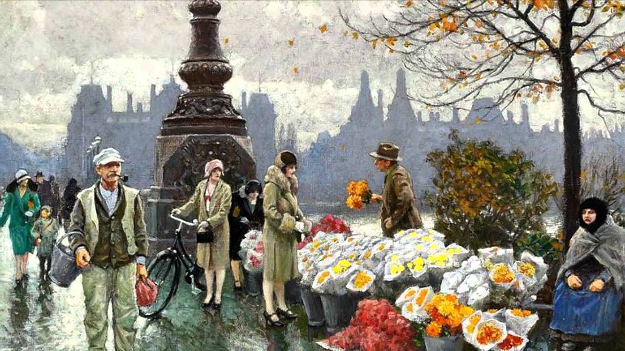 1280x720 Paul Gustav Fischer (Danish Painter) - Fischer Painting