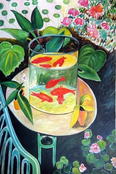 236x354 11 Best Matisse Fish Images On Goldfish, Henri Matisse - Fish Bowl Painting