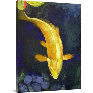 310x310 Koi Fish Oil Painting Wayfair.ca - Fish Painting
