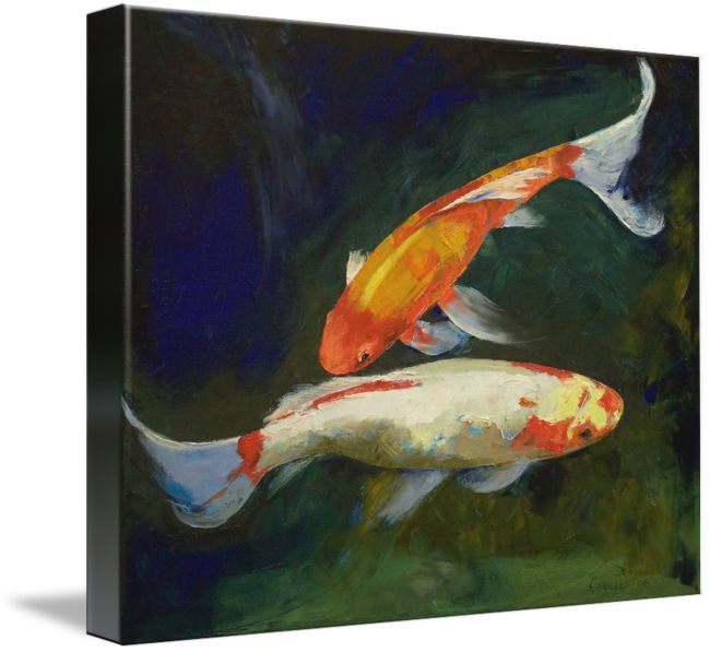 650x597 Best 180 Colorful Fish Art Ideas On Colorful Fish - Fish Painting On Canvas