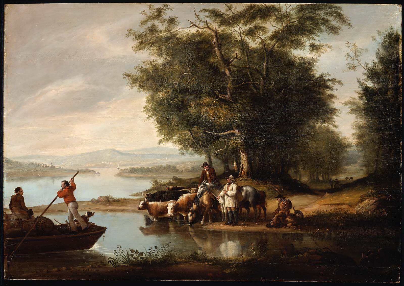 1600x1133 Landscape With Cows Museum Of Fine Arts, Boston - Fisher Painting