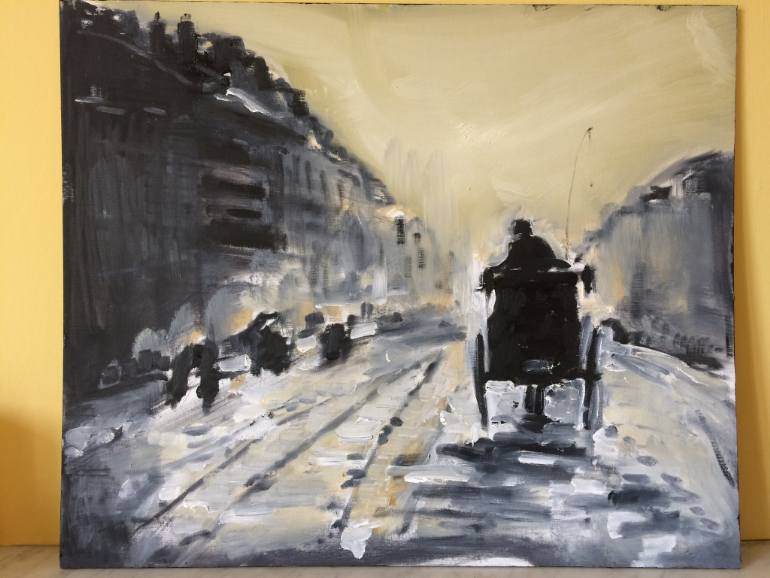 770x578 Saatchi Art Old New York Painting By Duncan Fisher - Fisher Painting