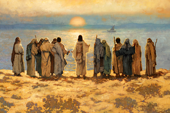 700x466 Fishers Of Men - Fishers Of Men Painting
