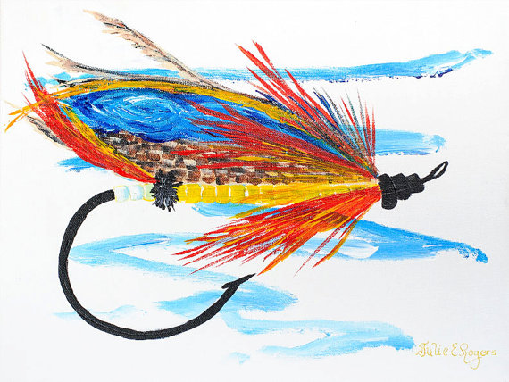 Fishing Lure Painting at PaintingValley.com | Explore collection of ...