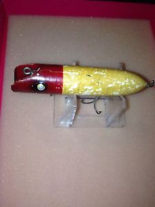 225x300 Vintage Heddon Bass Oreno .wooden Hand Painted Fishing Lure Ebay - Fishing Lure Painting