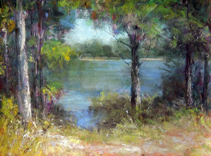 720x532 Landscape Theme 2015 Online Art Exhibition - Fishing Pole Painting