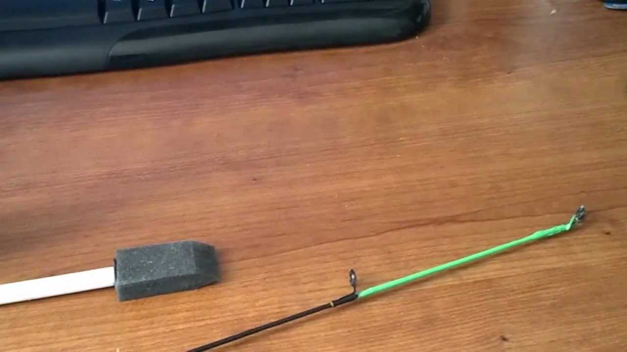 1280x720 Making A Fishing Pole Tip Glow - Fishing Pole Painting