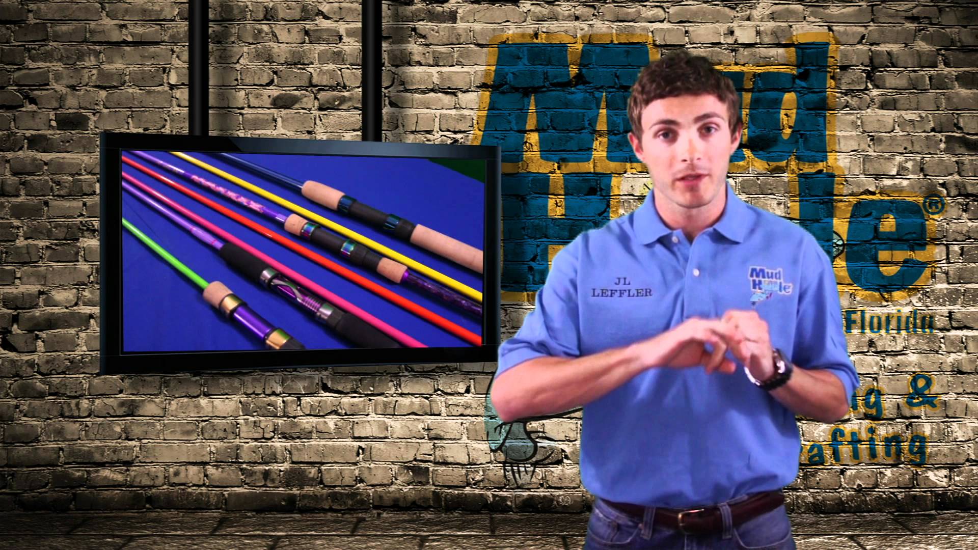 1920x1080 Custom Builder Rod Blank Spray Paint Mud Hole Exclusive Look - Fishing Rod Painting