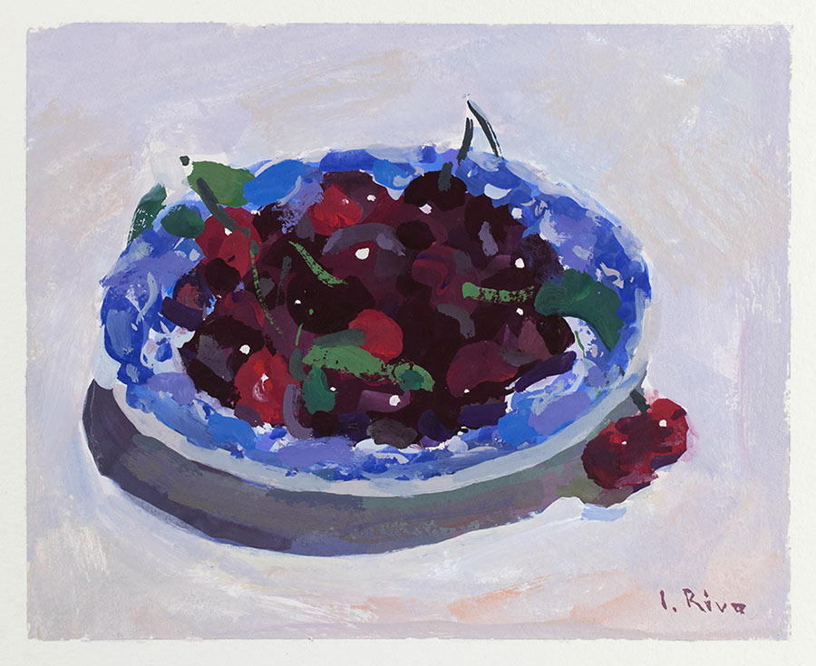 900x735 Lena Rivo's Painting Blog Fist Cherries (Of Last Summer ) - Fist Painting