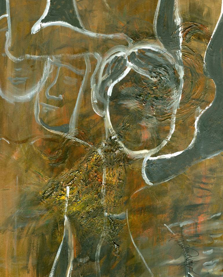 770x957 Saatchi Art Fitness Painting By Nadine Rippelmeyer - Fitness Painting