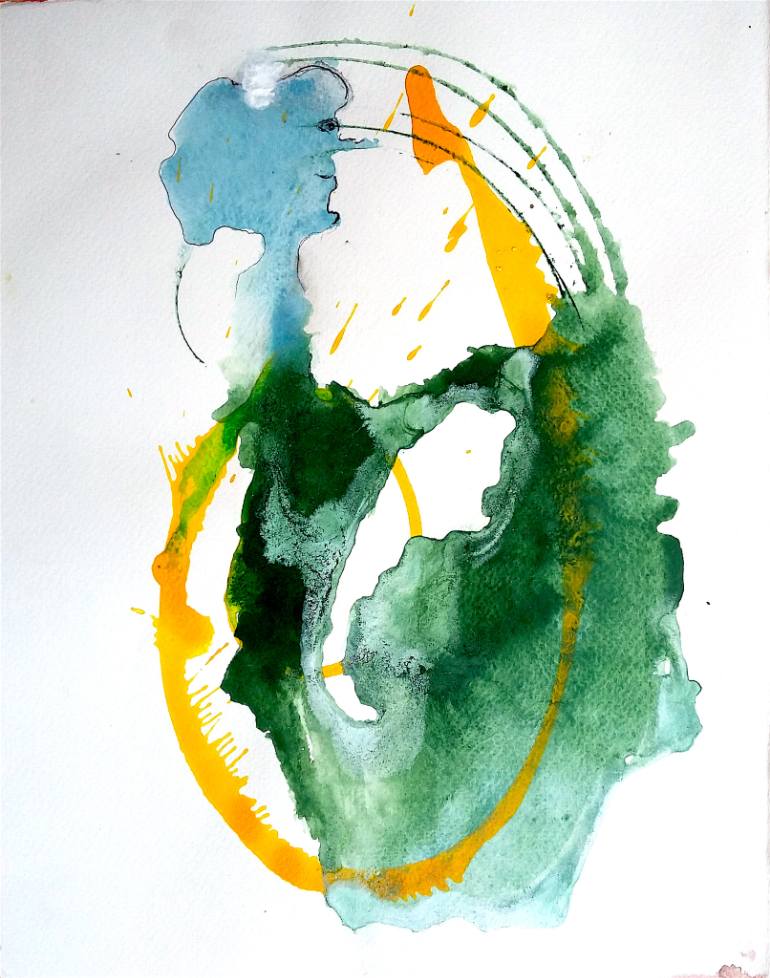 770x978 Saatchi Art Some Fitness Painting By Ilaria Berenice - Fitness Painting