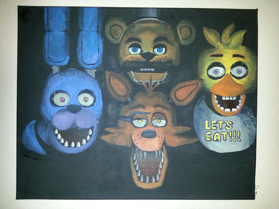 900x675 Five Night - Five Painting