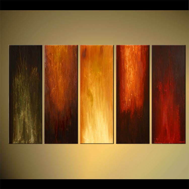 750x750 Painting - Five Painting