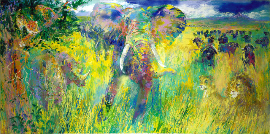 910x454 The Big Five - Five Painting