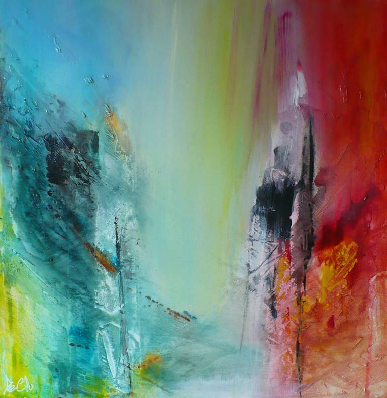 770x792 Saatchi Art Fjord Painting By Denise Cloutier - Fjord Painting