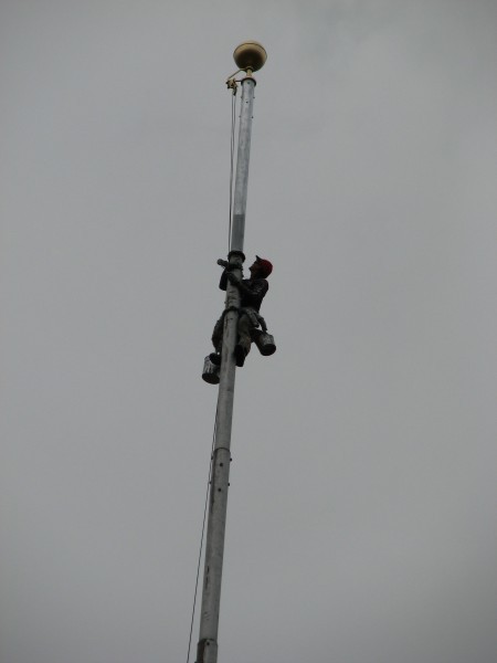 450x600 Gallagher A Father's Day Salute To Flagpole Painting Pair News - Flag Pole Painting